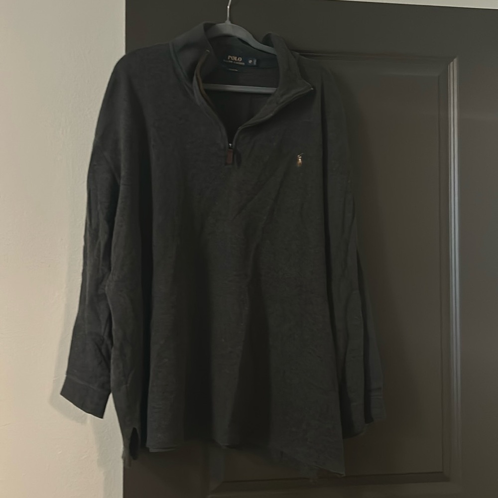 LIKE NEW! Polo 1/4 Zip Sweater